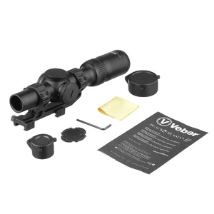 Прицел оптический Veber Black Russian II 1-10x24 IR D1 с креплением, фото 8