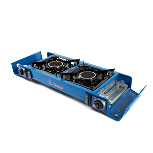 Плита наст. газовая СЛЕДОПЫТ - UltramaX, двойная (с переходником)/3/, фото 5