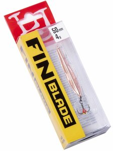 Блесна вертикал. зим. Lucky John FIN Blade с цеп. и kр. 50мм C блистер, фото 3