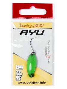 Блесна колеб. Lucky John TR AYU длин.29мм/02.4г 002, фото 3