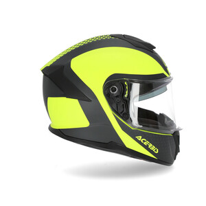 Шлем Acerbis KRAPON Fluo-Yellow/Black XL, фото 3