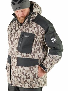 Костюм зимний Norfin TORNADO PRO DESERT LE 06 (бежево-коричневый, размер XXXL), фото 12