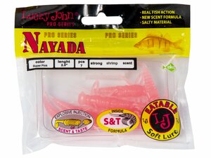 Твистеры съедоб. искусст.  LJ Pro Series NAYADA 3.0in (07.62)/F05 7шт., фото 4