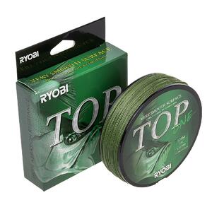 Шнур TOP PE4X-120M 7,0/d-0.437mm Dark green Ryobi, фото 2