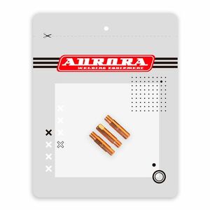 Сварочный наконечник Aurora M6, Ø0,8 мм, длина 25 мм, E-Cu, тело 6, 3 шт., фото 3