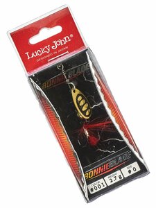 Блесна вращающаяся Lucky John BONNIE BLADE 00 02.7г 001 в блистере, фото 4