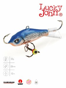 Балансир Lucky John BALTIC 5 + тр. 50мм/45H блистер, фото 2