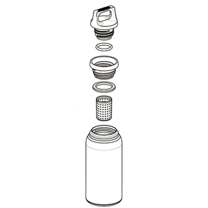 Термобутылка Sigg H&C (0,3 литра), белая, фото 4