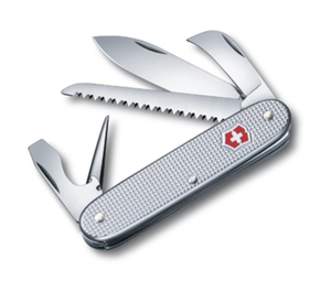 Нож Victorinox Pioneer, 93 мм, 7 функций, серебристый, фото 1