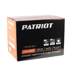 Полуавтомат сварочный инверторный Patriot WMA 225 MQ, фото 20