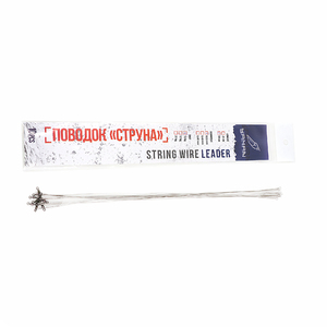 Поводок струна с вертлюгом YAMAN, d-0,33 мм, L-30 см, test- 12 кг (10 шт.), фото 2