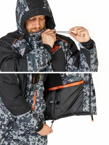 Костюм зим. Norfin DISCOVERY 2 LE CAMO 06 р.XXXL, фото 4