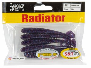 Виброхвосты съедоб. искусст. LJ Pro Series RADIATOR 4.0in (10.00)/S63 5шт., фото 4