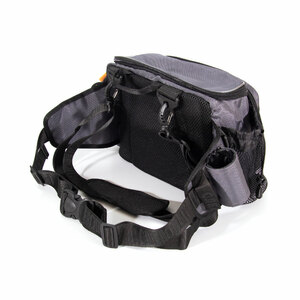 Сумка рыболовная СЛЕДОПЫТ Fishing Hip Bag T2, 27х23х17 см, цв. серый, фото 5