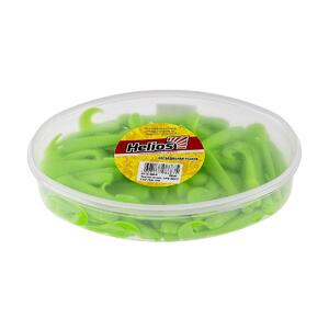 Твистер несъедоб. Long Hybrid 3,55"/9,0 см Lime 100шт. (HS-15-008-N) Helios (0), фото 4