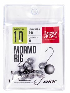 Мормышки одноухие свинцовые LJ MORMO RIG 1.0г 8шт., фото 2