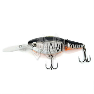 Воблер Namazu Jointed Zun Shad, L-70 мм, 12,3г, крэнк, составной, плавающий (0,5-2,5м), цвет №12/200, фото 2