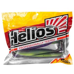 Виброхвост Trofey 5.5"/14см Fio & Lime 4шт. (HS-25-014) Helios (0), фото 2