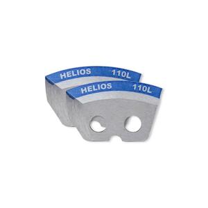 Ножи 110L полукруглые - мокрый лед левое вращение (NLH-110L.ML) HELIOS, фото 2