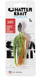 Чаттербейт Lucky John CHATTERBAIT PERCH 10.0г 010 в блистере, фото 4