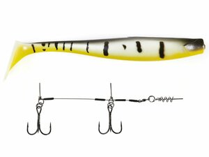 Виброхвост LJ 3D BBS Series KUBIRA SWIM SHAD 9.0in (22,86)/PG23 1шт.+Stinger L, фото 2
