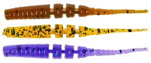 Слаги съедобные искусственные LJ Pro Series ULTRA STICK 1,4in (03.50)/MIX1/085/PA19/S66 Набор 60шт., фото 2