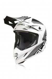 Шлем Acerbis X-TRACK Black/White L, фото 1