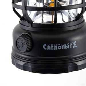 Фонарь кемпинговый "СИБИРСКИЙ СЛЕДОПЫТ-Ксенон", 3COB, аккум. 1х2200 mAh черный/60/, фото 5
