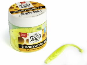 Слаги съедобные искусственные LJ Pro Series SPANKY WORM 3,2in (08.00)/S88 10шт., фото 4
