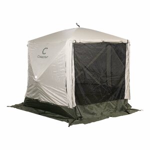 Шатер СЛЕДОПЫТ быстросборный, 5 стен, 2,8х2,9 м, h-2,08 м, S по полу 5,6 кв.м, фото 4