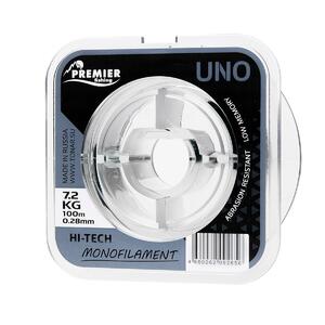 Леска UNO 0,28mm/100m Clear Nylon (PR-U-C-028-100) Premier Fishing, фото 3