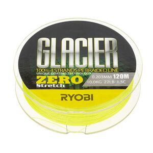 Шнур GLACLER ZERO-120M 1,5/d-0.203mm yellow Ryobi, фото 6