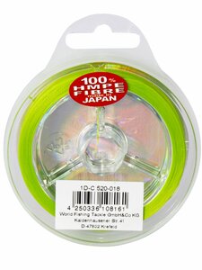 Шнур плетёный WFT KG SLIGG LAZER SKIN G2 x8 Chartreuse150/018, фото 2