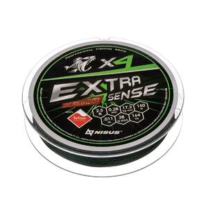 Шнур Extrasense X4 PE Green 150m 2.5/38LB 0.28mm (N-ES-X4-2.5/38LB) NISUS, фото 4