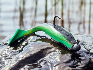 Виброхвосты LJ 3D Series KUBIRA SWIM SHAD 5,0in (12,50)/PG19 3шт., фото 5