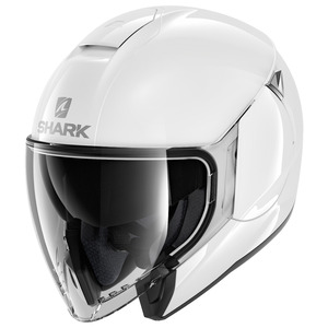 Шлем SHARK CITYCRUISER BLANK White Glossy S, фото 1