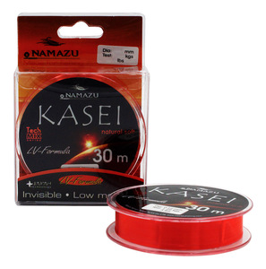 Леска Namazu "Kasei", L-30 м, d-0,10 мм, test-0,88 кг, красный, фото 2