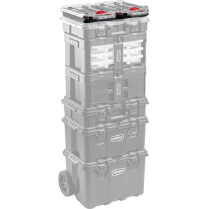 KETER STACKNROLL, 242 х 388 х 78 мм, (10″), Пластиковый органайзер (38408), фото 5