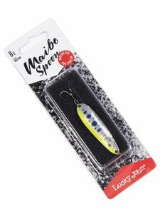 Блесна колеб. Lucky John MAIBE SPOON длин.50мм/008.0г 010, фото 5