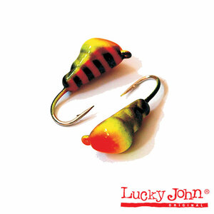 Мормышка вольфрамовая Lucky John МУРАВЕЙ крашеная с петелькой 030/55, фото 2
