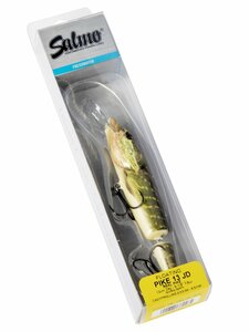 Воблер плавающий двухсост. Salmo PIKE JDR 13/RPE, фото 4