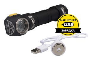 Фонарь Armytek Wizard v3 Magnet USB XP-L 1160 лм (тёплый свет)+18650 Li-Ion, фото 1