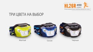 Налобный фонарь Fenix HL26R черный, фото 19