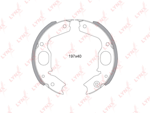 Колодки тормозные задние LYNXauto BS-5505. Для: Mitsubishi, Митсубиси, L400/Space Gear 2.4-2.5D 95-00 / Pajero(Паджеро) I 2.5D 89-90 / Pajero(Паджеро) II 2.4-3.5 91-99 / Montero 2.5D-3.0 02> ., фото 2