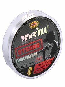 Леска монофильная WFT Penzill FLUOROCARBON Strong 100/035, фото 2