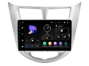 Hyundai Solaris 11-17 (Incar TMX-2401-6 Maximum) Android 10 / 1280X720 / громкая связь / Wi-Fi / DSP / оперативная память 6 Gb / внутренняя 128 Gb / 9 дюймов, фото 1