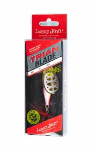 Блесна вращающаяся Lucky John TRIAN BLADE ROUND 06.0г 002, фото 4