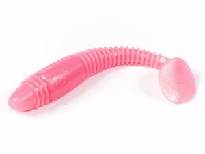 Виброхвосты съедобные LJ Pro Series TIOGA FAT 3.9in (10.00)/F05 5шт., фото 2