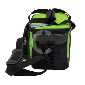 Сумка изотермическая СЛЕДОПЫТ Green Line Pro, 13 л, цв. зеленый, фото 4