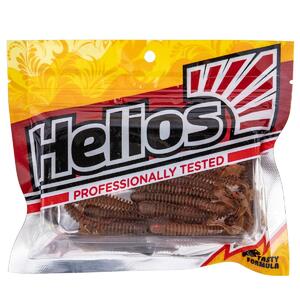 Твистер Credo Long Body 2,95"/7,5 см Rusty Gold 12шт. (HS-9-006) Helios (0), фото 5